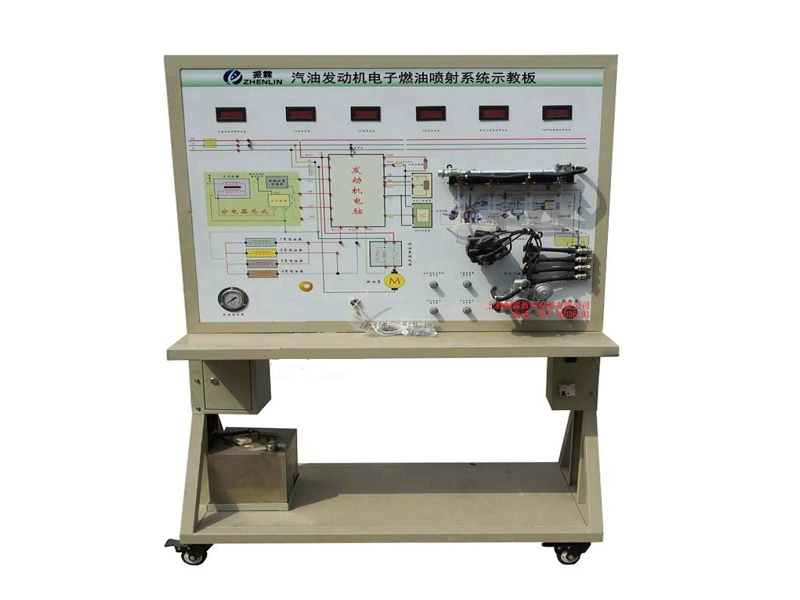 汽油發(fā)動機(jī)電子燃油噴射系統(tǒng)示教板,汽車示教板